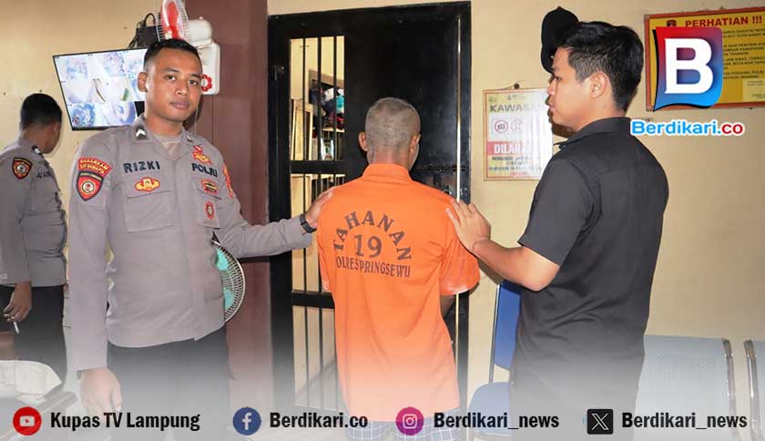 Jangan Dicontoh! Pria di Pringsewu Cabuli Anak Tiri Hingga Hamil