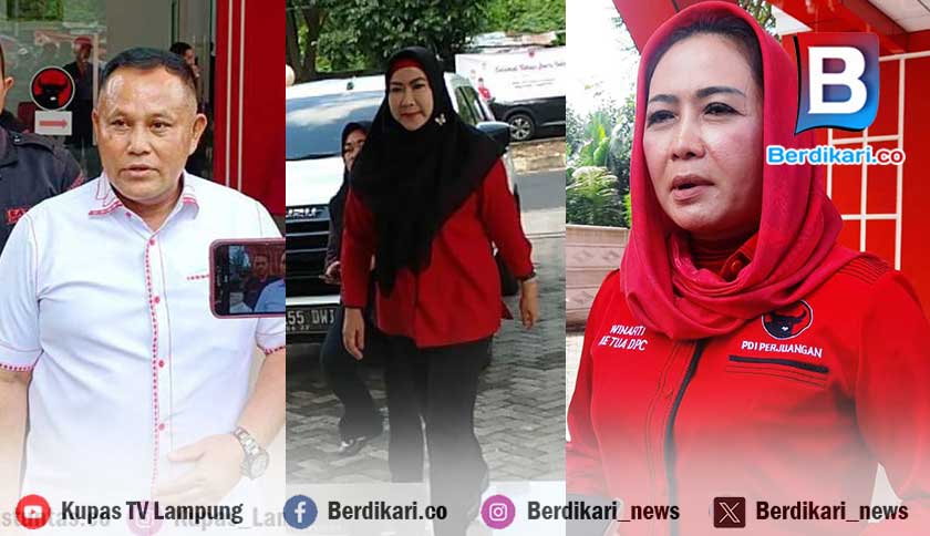 Jelang Pilkada Serentak 2024: Nanang, Winarti dan Dewi Terima Surat Tugas dari DPP PDI Perjuangan