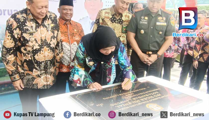 JPO Siger Milenial di Bandar Lampung Resmi Dibuka untuk Umum