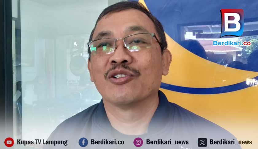 Kaget Rahmat Mirzani Djausal Dapat Rekom, Kader Nasdem Lampung Harap Herman HN Jadi Pendamping