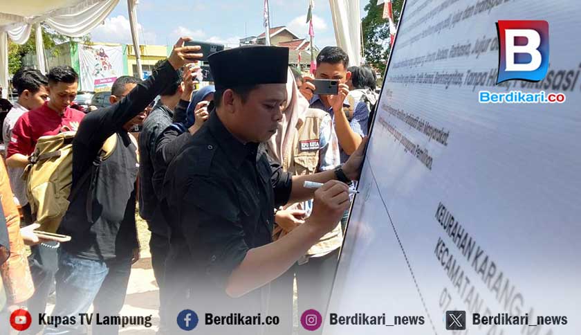 Kampung Pengawasan Partisipatif Cegah Kecurangan Pilkada Lampung 2024