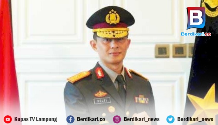 Kapolda Lampung Berganti, Irjen Helfi Assegaf Gantikan Irjen Helmy Santika