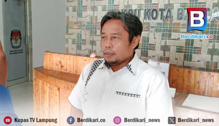 Kata KPU Bandar Lampung Soal Putusan DKPP RI Pecat Fery Triatmojo