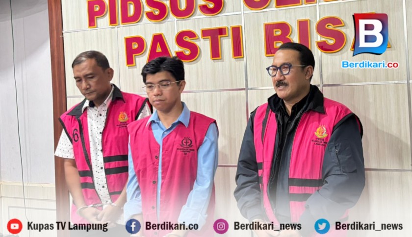 Kejati Lampung Tahan 3 Petinggi BUMD PT LEB Terkait Korupsi