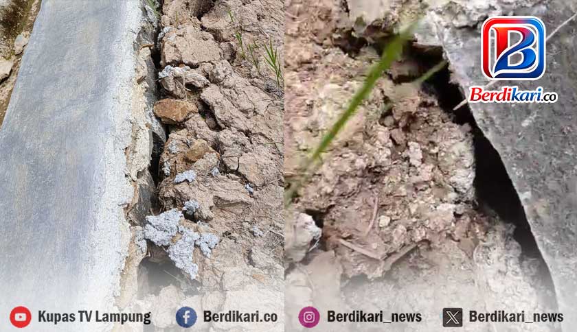 Keluhan Warga Ditindaklanjuti, PUPR Lampung Barat Siap Benahi Proyek Bermasalah