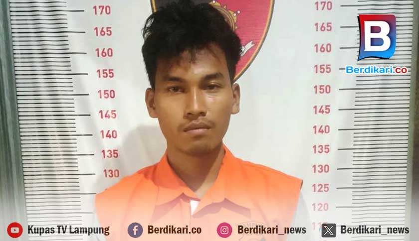 Kenal di Medsos, Buruh di Lamsel Bawa Kabur Motor Gadis ABG