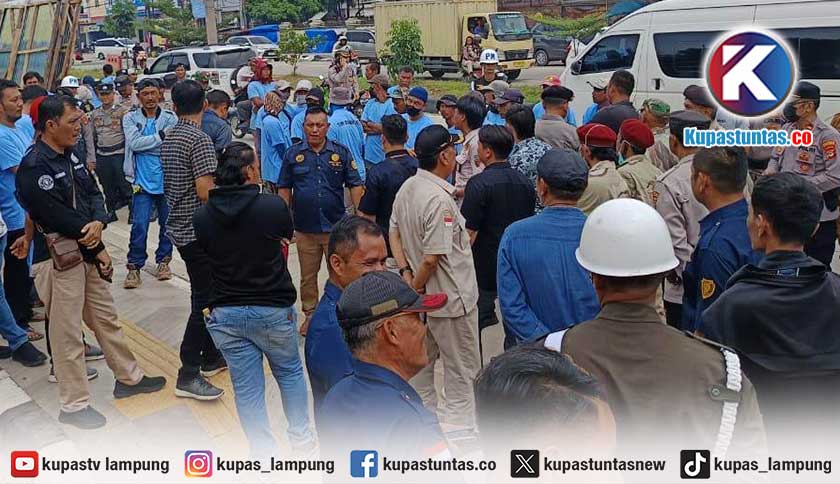 Kericuhan Warnai Eksekusi Lahan di Sukarame Bandar Lampung