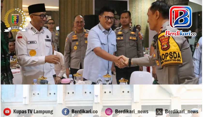 Ketua DPRD Lampung Bersama Gubernur Tinjau Ibadah Misa Malam Natal di Sejumlah Gereja