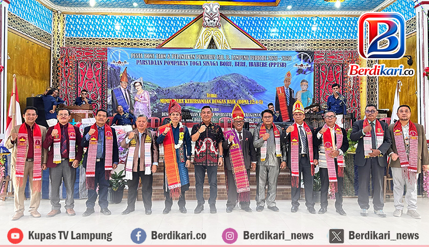 ‎Ketua Umum Kerabat Lampung Ajak Warga Batak Jaga Persatuan dan Harmoni di Tanah Rantau