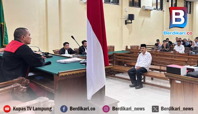 Korupsi LPTQ, Eks Sekda Pringsewu Dituntut 4 Tahun 9 Bulan Penjara