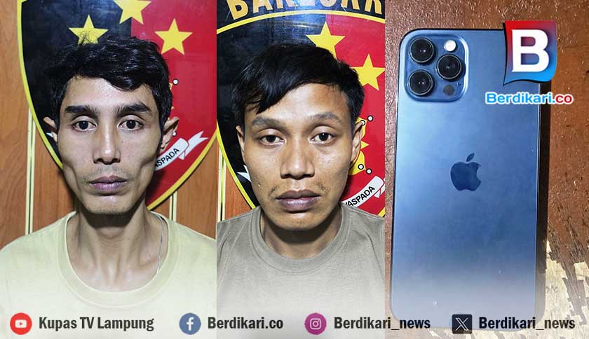 KSKP Bakauheni Tangkap Pencuri iPhone Milik Polisi di Atas Kapal
