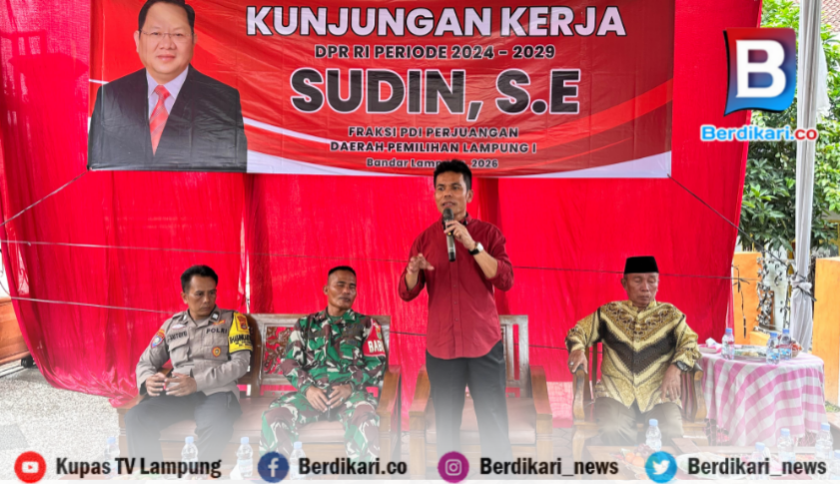 Kunker ke Sukamenanti Bandar Lampung, Sudin Dorong Masyarakat Aktif Jaga Kamtibmas di Tengah Tantangan Media Sosial