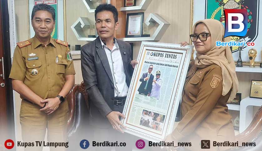 Kupas Tuntas dan Bupati Lamtim Perkuat Kolaborasi Media dan Pemerintah