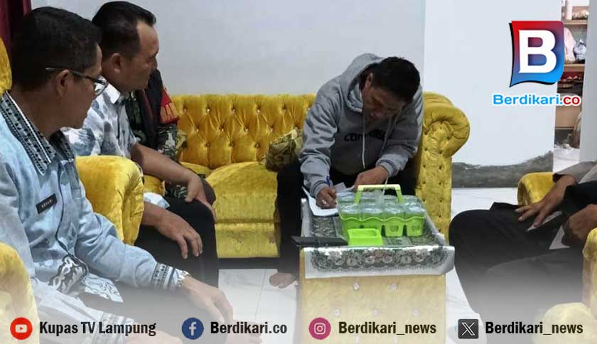 Lalai 3 Tahun, Kades Hara Banjar Manis Lamsel Dinonaktifkan