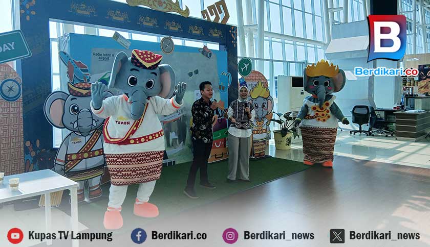 Libur Sekolah dan 1 Muharram, Penumpang di Bandara Radin Inten II Lampung Melonjak
