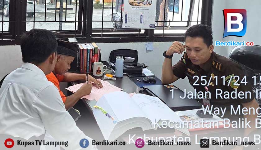 Mantan Kades Sukananti Lambar Ditangkap Kasus Korupsi DD