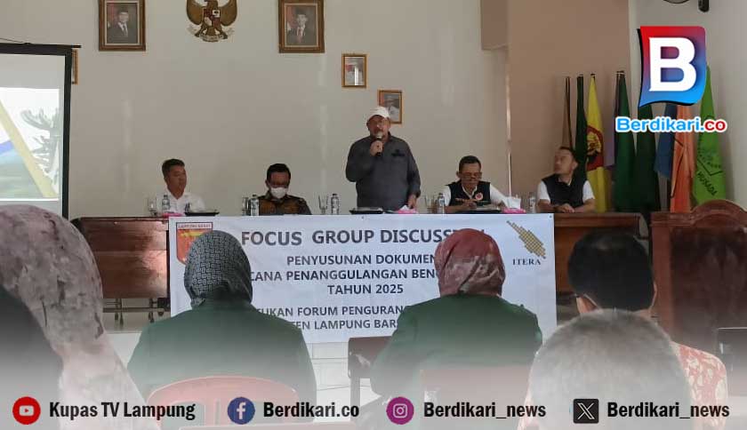 Masuk Zona Merah Bencana, Lampung Barat Matangkan Strategi Mitigasi Terpadu