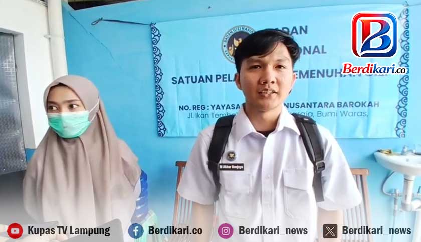 MBG di Garuntang Bandar Lampung Dikeluhkan Basi dan Terlambat