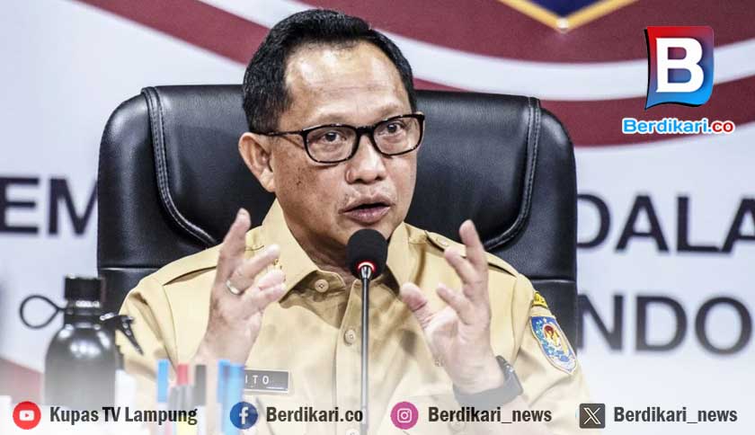 Mendagri Tito Karnavian: Gubernur Terpilih Dilantik 7 Februari 2025