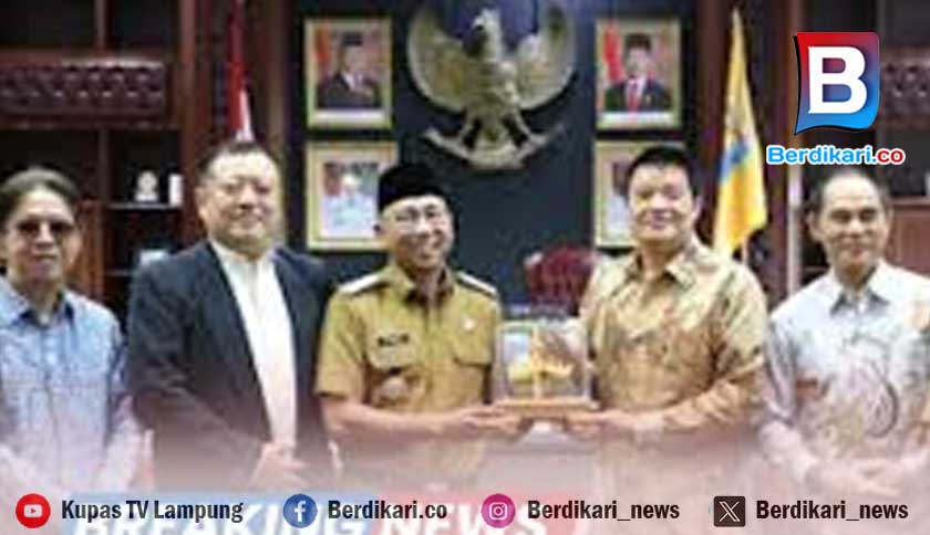 Mirzani Bertemu Konjen Zhang Ming, Jajaki Kerjasama Provinsi Lampung dan Shandong