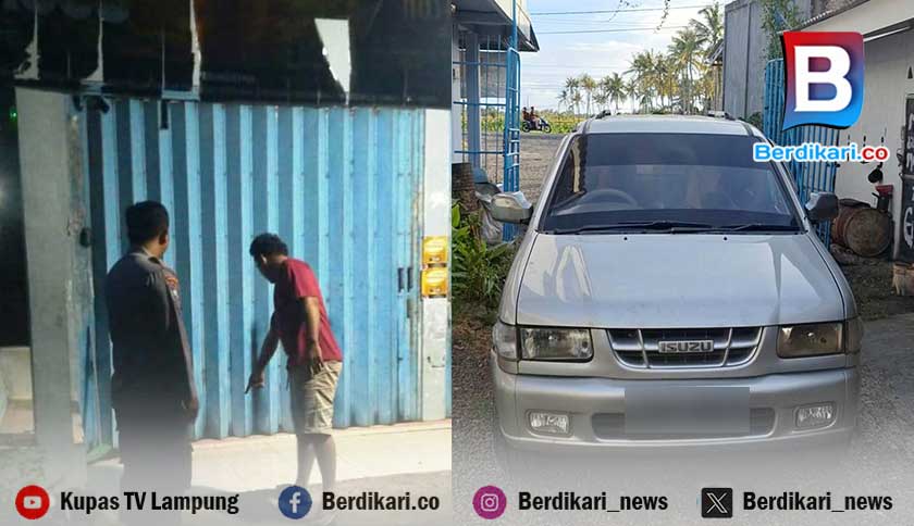 Mobil Terparkir di Garasi Rumah Lamsel Raib Dimaling