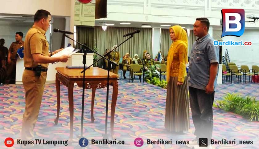 Nanda-Anton Dilantik Jadi Bupati-Wabup Pesawaran Besok