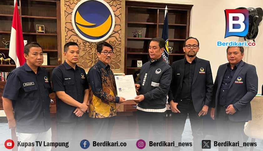 NasDem Usung Hamartoni Ahadis sebagai Cabup Lampura 2024