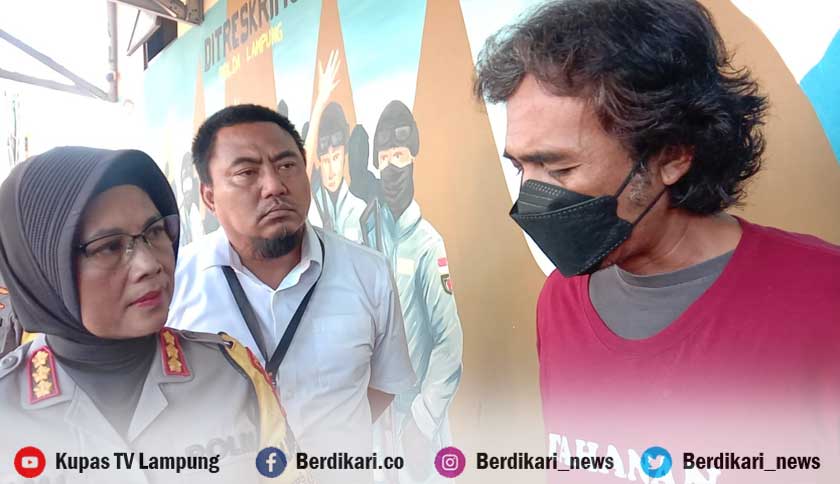 Nekat! Pria di Bandar Lampung Tonjok Polisi Saat Melerai Perkelahian 