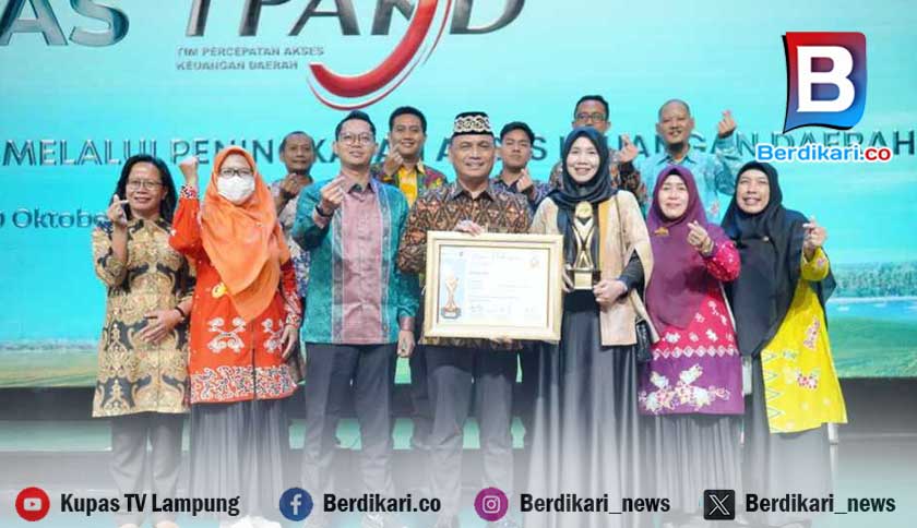 OJK Nobatkan Metro Sebagai Kota Inklusif Terbaik