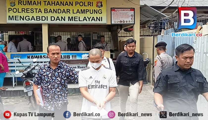 Oknum Guru Cabuli Murid SD Dilimpahkan ke Kejari Bandar Lampung