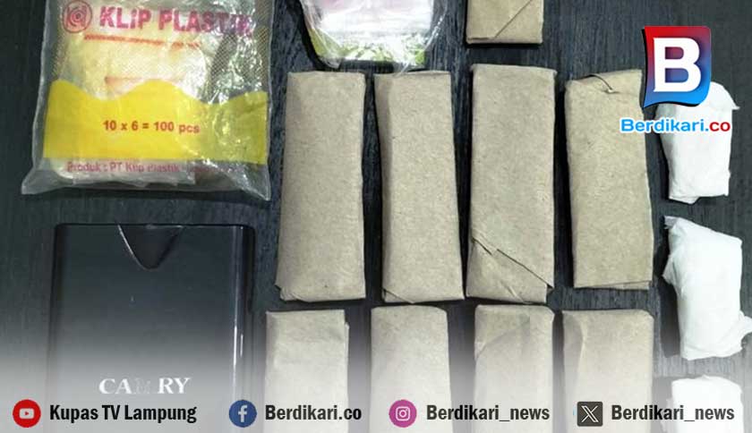 Oknum Sipir Lapas Metro Kedapatan Selundupkan Narkoba