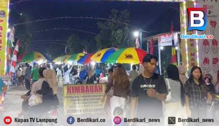 Pade Manis, Pasar Malam di Metro yang Lahir dari Gotong Royong Warga