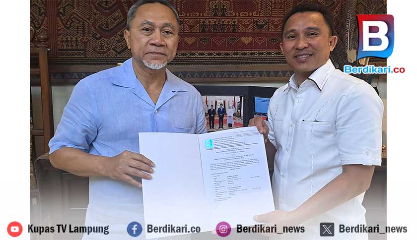 Parosil Mabsus-Mad Hasnurin Resmi Kantongi Rekomendasi PAN untuk Pilkada Lampung Barat 2024