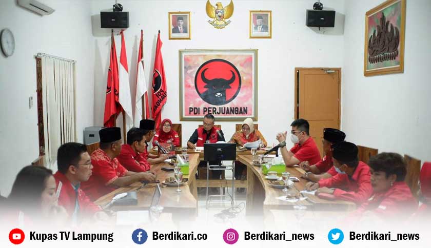 PDI Perjuangan Lampung Akan Gelar Rakerda III, Ini Jadwalnya