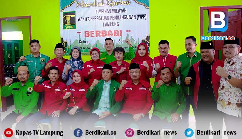 PDI Perjuangan Lampung dan PPP Mulai Bahas Pemenangan Ganjar