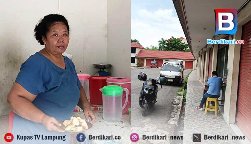 Pedagang di Tengah Sepinya Taman Kuliner Siger Sukaraja