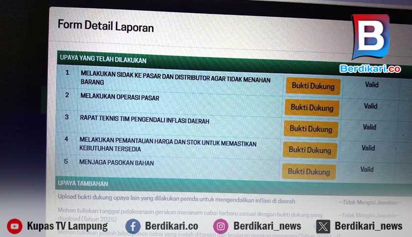 Pemkab Pesibar Klaim Telah Ambil 5 Langkah Konkret Pengendalian Inflasi
