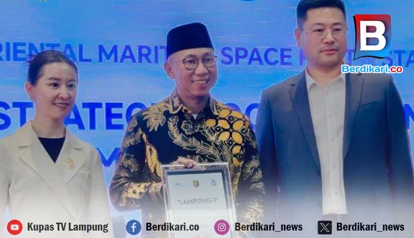 Pemprov Lampung dan Dua Perusahaan Tiongkok Kerja Sama Pemanfaatan Satelit Lampung-1
