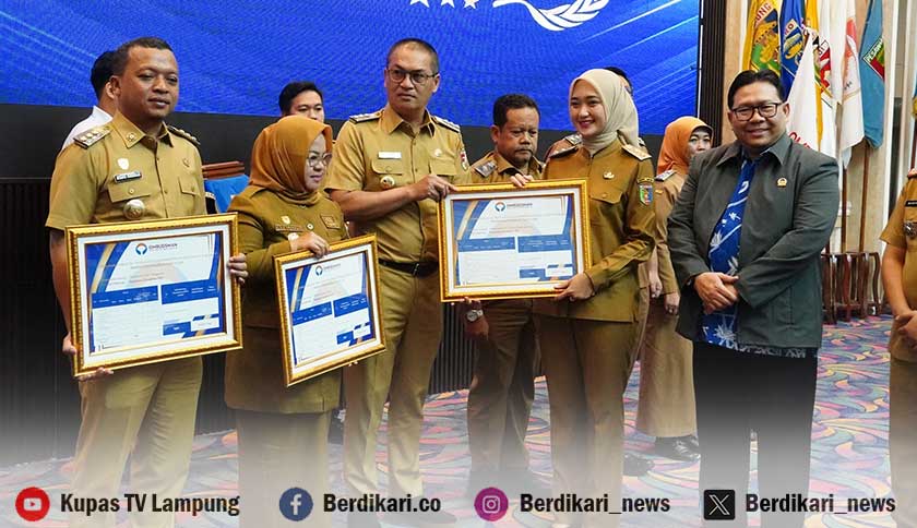 Pemprov Lampung Raih Predikat Tertinggi Pelayanan Publik dari Ombudsman