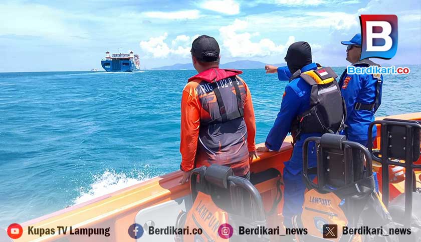 Pencarian Penumpang KMP Dorothy Terkendala Arus Kuat di Perairan Sangiang