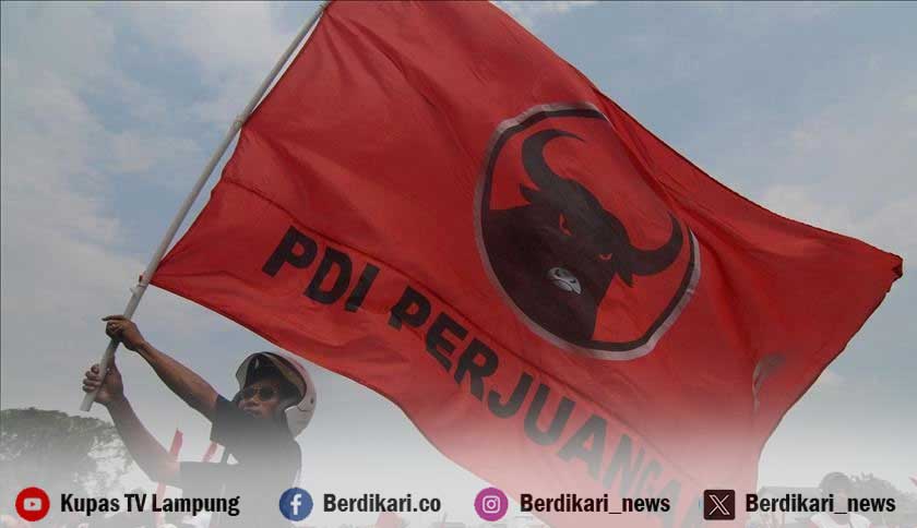 Perbandingan Perolehan Suara dan Kursi PDI Perjuangan Lampung Antara Pemilu 2019-2024