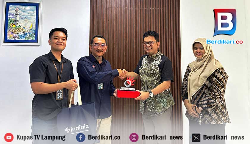 Peringati HUT ke-60, Telkom Regional Kunjungan Sejumlah Pelanggan di Lampung dan Bengkulu
