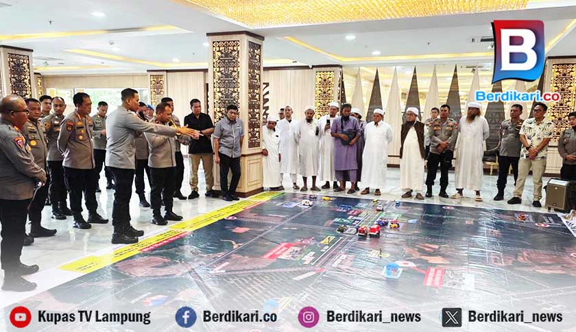 Polda Lampung Matangkan Pengamanan Tabligh Akbar