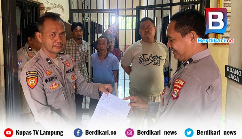 Police Arrest Four Rummy Gamblers in North Lampung