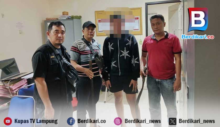 Polisi Amankan Pelajar di Lamsel Bawa Celurit Besar, Diduga Geng Motor  