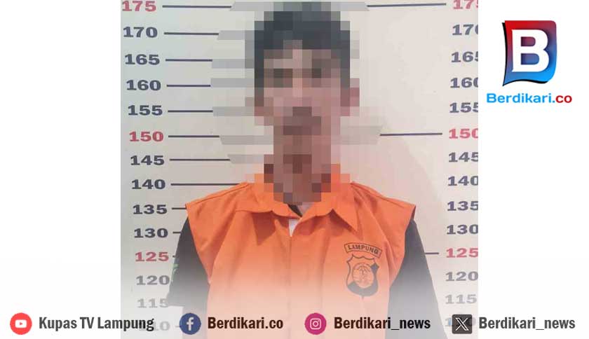 Polisi Ringkus Pembobol Rumah di Way Urang Kalianda, Uang 13 Juta Digondol Pelaku