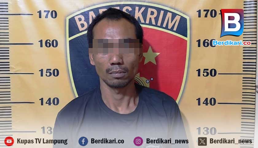 Polisi Ringkus Spesialis Pembobol Ruko di Bandar Lampung