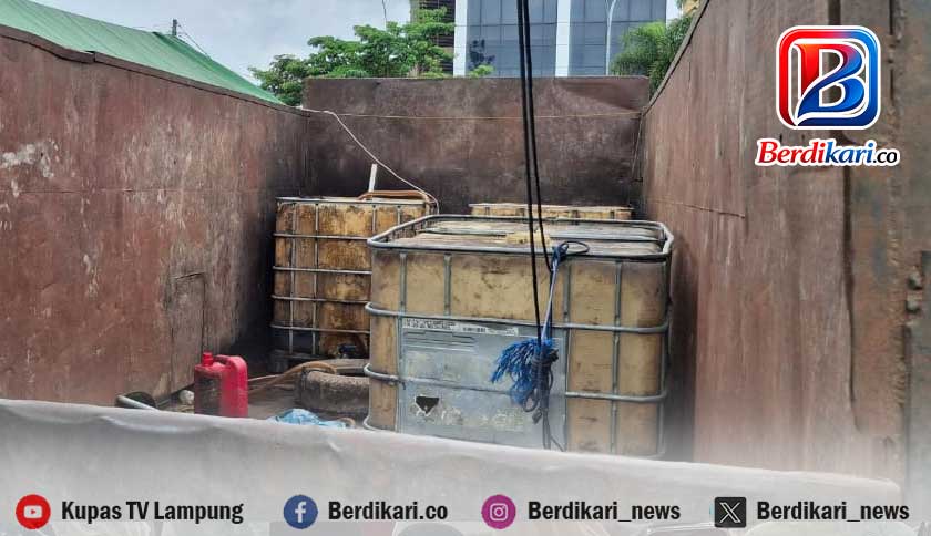 Polisi Sita 5 Truk Diduga Terkait Jaringan Penimbun Solar Subsidi di Bandar Lampung