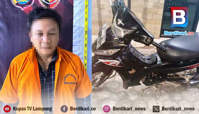 Polisi Tangkap Begal Beraksi di 6 TKP Tulang Bawang