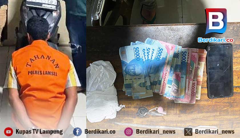Polisi Tangkap Pembobol ATM Mini di Lampung Selatan